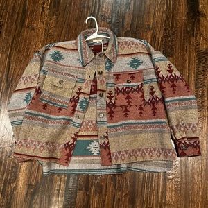 Womens Size Large Boutique Shacket